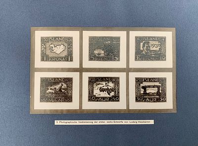 Iceland - Parliament Millenary. PRESENTATION ALBUM: 1930, starting with the foreword of Ludwig 