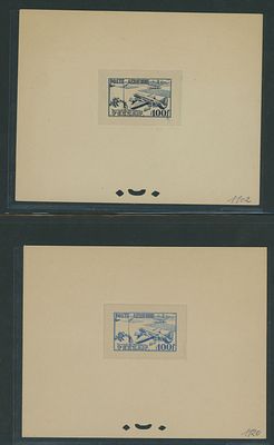 Worldwide Air Post Stamps and Postal History - France - Fezzan (French Occupation). 1948, View 
