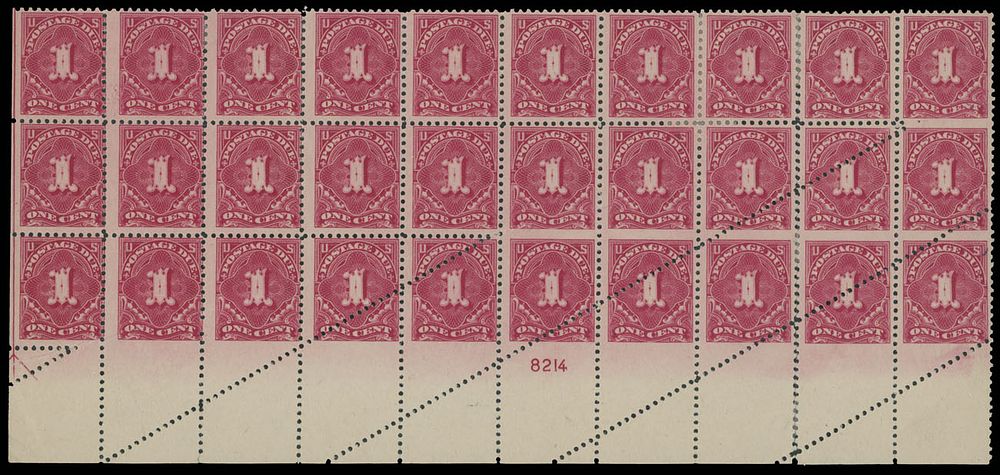 Lot 170: United States - Postage Due stamps