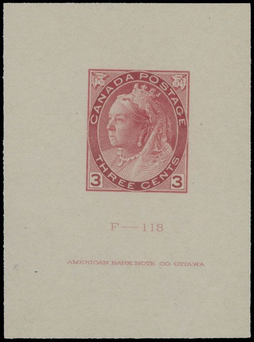 Lot 286: Canada - Queen Victoria ''Numeral'' issue