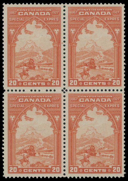 Lot 343: Canada - Special Delivery stamps