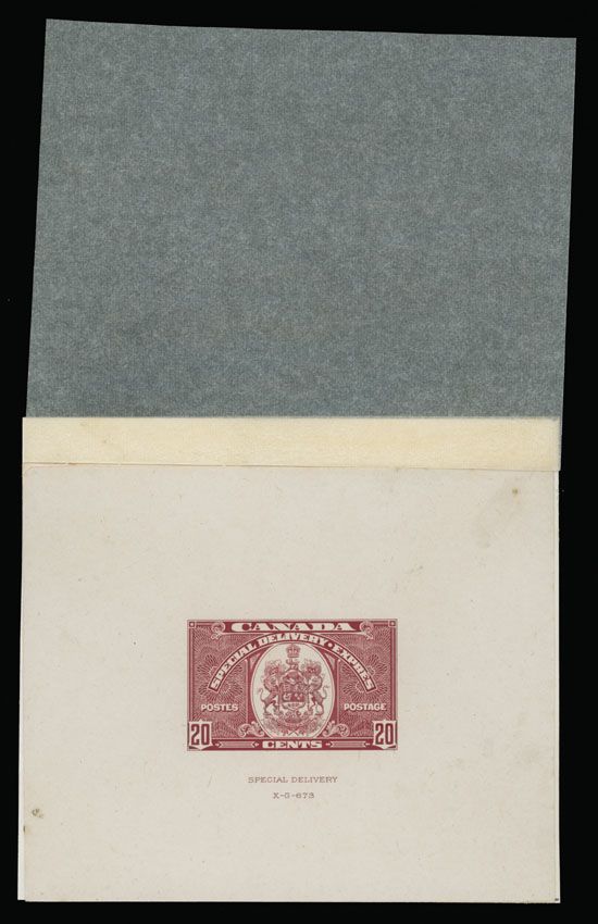 Lot 344: Canada - Special Delivery stamps