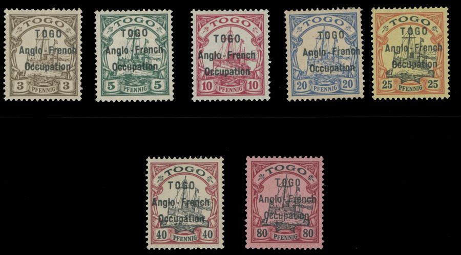Lot 366: British Commonwealth  - Togo (Anglo-French Occupation)