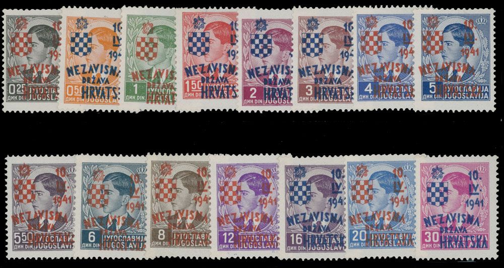 Lot 427: Croatia  - Semi - Postal issues