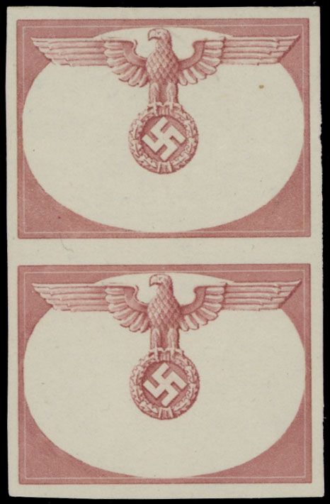 Lot 491: German Occupation Issues in the WWII - General Government - Official stamps