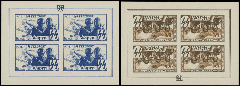 Lot 501: German Occupation Issues in the WWII - Private issues - Belgium - Flemish Legion