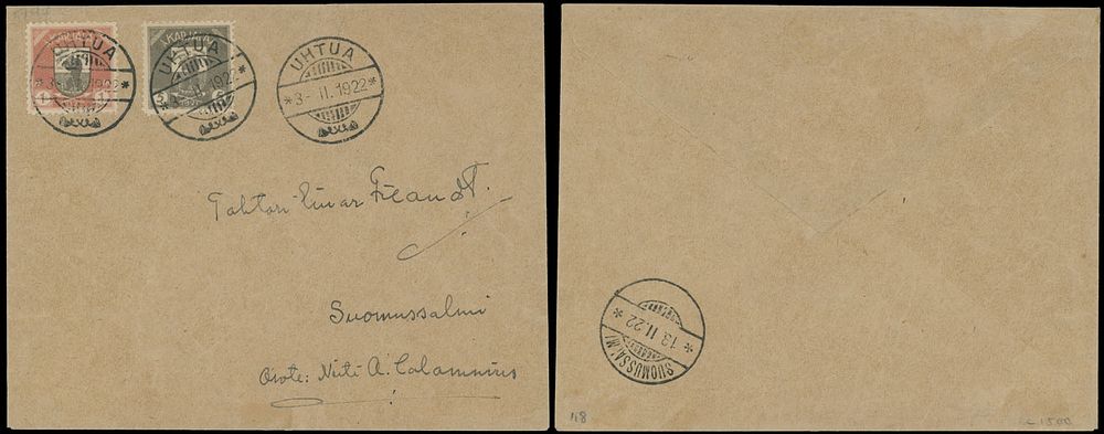 Lot 539: Karelia  - Karelian Rebellion of 1921-24