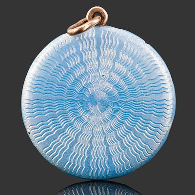 Медальон круглой формы, мастер-монограммист "Д.Ф." (предположительно, Фельдман Давид 