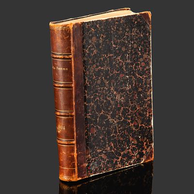 Подшивка журнала "La femme d'aujourd'hui" ("Современная женщина"), №1 и фрагменты других 