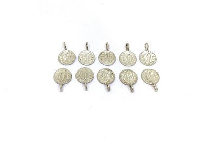 10 silver hamsa pendant. 925 silver, 11 mm, 17 mm, 4.40 gr