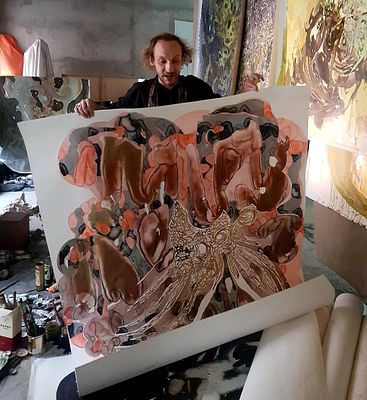 [2016, опубликовано] Влад Кульков. 2016, 187х162, бумага, акварель, без подрамника, в рулоне 