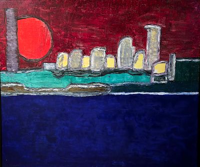 [2013] Боб Кошелохов. II/30, 2013, 120х140 см, холст, масло, подпись и датировка автора на 