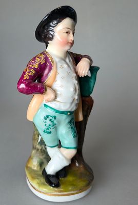 [1860-е] Кавалер, В.14 см, Частные заводы России [?] , без марки, коллекционная сохранность.