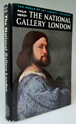 The National Gallery London. Philip Hendy. London, Thames and Hudson, 1964, 320c, супероблжка 