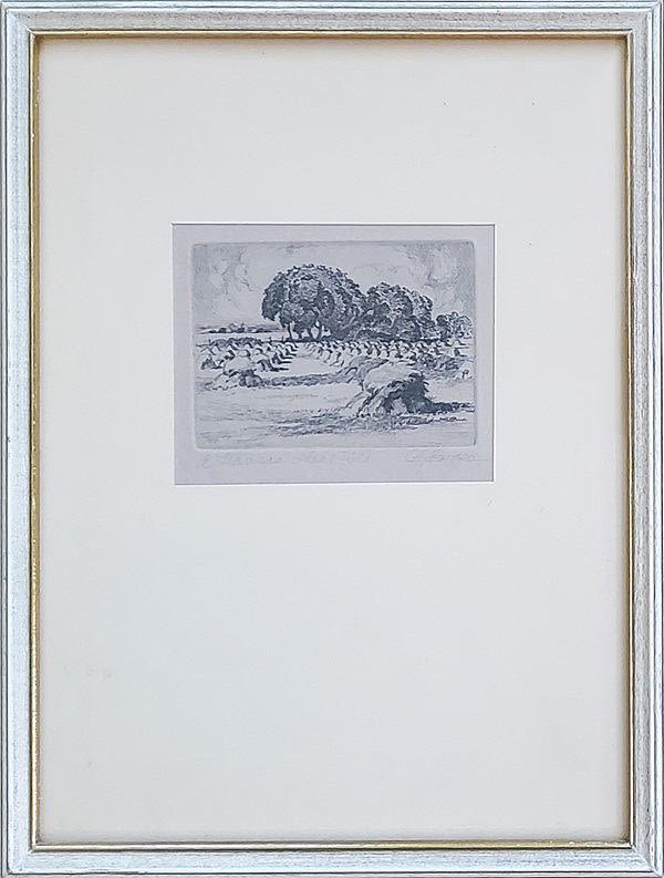 Lot 155: Seward, C.A. - etching, good condition, 2.75x4