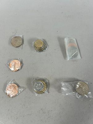 World Coins from Morocco and Oman from the Late 20th Century Condition: Good vintage condition.
