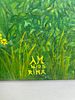 Abstract Nude Painting "The Bird Girl". Signed lower right. 40"h x 30"w 
Condition: Fair Image - 5
