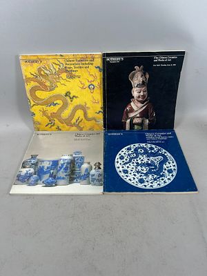 Collection of Sotheby's Catalogs Chinese Art Furniture& Ceramics (6). Collection of Sotheby's