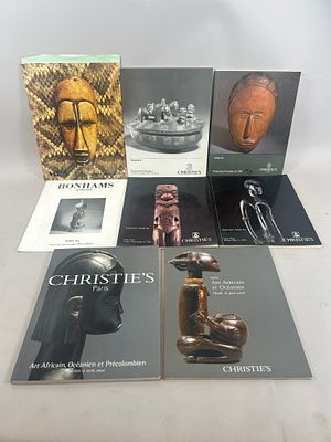 Collection of Christie's and Sotheby's Catalogs Tribal Art Africa Ocenia Pre-Columbian (8).
