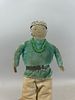 Pair of Native American Dolls. Native American Dolls. 7"h x 3"l x 1"w (smallest) -- 9"h x 4"l x Image - 2