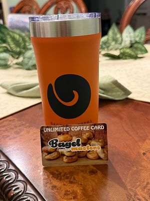 Bagel Masters . Coffee anyone! Wake up! Win this bid and fill your new tumbler with coffee at 