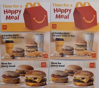 McDonald's Family Pack . You deserve a break today...at McDonalds. Family Pack is for 4 individuals.