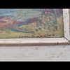 Carl Krafft (1884–1938) Signed Oil On Board Landscape Painting. Frame Measures approx. 16" X Image - 1