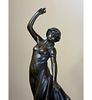 Antique French Bronze Figure Of A Dancing Maiden, Circa 1890. Measure approx. 13" tall. Please Image - 10