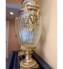 Magnificent And Monumental French Baccarat Crystal Lidded Urns w/ Gilt Bronze Ormolu. Magnificent Image - 5