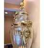 Magnificent And Monumental French Baccarat Crystal Lidded Urns w/ Gilt Bronze Ormolu. Magnificent Image - 11