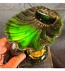 Magnificent and RARE Carved Jade Shell & Figure Mounted Gilt Bronze, Signed Louis Kley 1833-1911. Image - 1