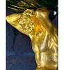 Magnificent and RARE Carved Jade Shell & Figure Mounted Gilt Bronze, Signed Louis Kley 1833-1911. Image - 4