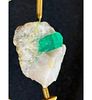 AMAZING Emerald Gemstone In Original Quartz Directly From The Muzo Mines. ***DUE TO THIS LOT Image - 6