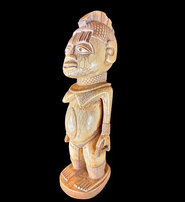 Antique And Important Ethnographic African Tribal Carved Figure. Antique and important