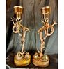 Meiji Era Pair Of Japanese Bronze Dragon Candlesticks, Circa 1880. Japanese Meiji era circa 1880 Image - 12