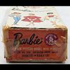 Vintage Mattel Brownette Bubble Cut Barbie Doll In Original Box With Stand, 1961. Box measures Image - 12