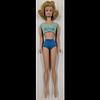 Vintage 1962 Mattel Midge Barbie Doll With Two-Piece Bathing Suit In Original Box. Box measures Image - 1