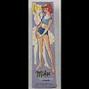 Vintage 1962 Mattel Midge Barbie Doll With Two-Piece Bathing Suit In Original Box. Box measures Image - 13