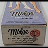Vintage 1962 Mattel Midge Barbie Doll With Two-Piece Bathing Suit In Original Box. Box measures Image - 14
