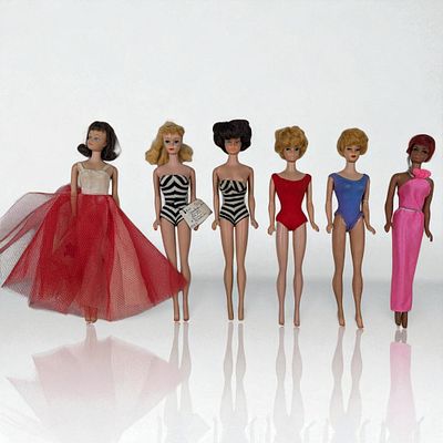 Lot Of 6 Vintage Mattel Barbie, Midge, And Julia Dolls, 1960s, NO BOXES. PLEASE NOTE, there are 
