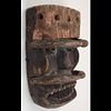 West African Wood Carved Guere Tribal Mask W/ Horns. West African Wood Carved Guere/We Tribal Image - 2