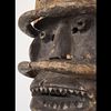 West African Wood Carved Guere Tribal Mask W/ Horns. West African Wood Carved Guere/We Tribal Image - 5