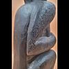 Wood Carved African Tribal Fertility Couple Sculptures. These sculptures may have been Image - 7