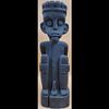 Wood Carved African Tribal Fertility Couple Sculptures. These sculptures may have been Image - 12