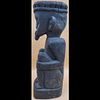 Wood Carved African Tribal Fertility Couple Sculptures. These sculptures may have been Image - 17