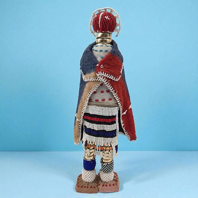South African Ndebele Beaded / Mixed Media Ceremonial Doll 
Please copy and paste the URL link 