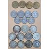22Pc Collection Of Susan B. Anthony, Sacagawea Dollar Coins & Kennedy, Franklin Half Dollar Coins. Image - 1