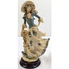 Giuseppe Armani Figurine: Figurine Of The Year 1996 "Lady Jane" 390C In Original Box. Box Image - 1