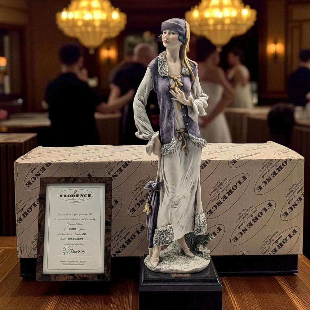 Giuseppe Armani Figurine: Limited Ed. 228/5000 "Tamara" 798C With COA And Original Box. Box 