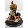 Giuseppe Armani Figurine: Walt Disney's "Pinocchio And Figaro" 464C With Original Box, Signed. Image - 3